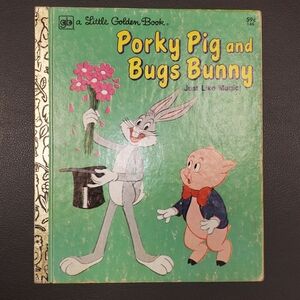 1978 A Little Golden Book - Porky Pig and Bugs Bunny‎